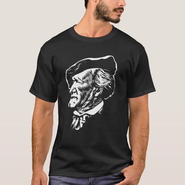 T-shirt Portrait Richard Wagner (Devant)