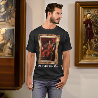 T-shirt Portrait Royal Personnalisé Photo Ornat