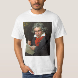 T-shirt Portrait vintage de compositeur, Ludwig von
