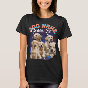 T-shirt Portraits de chiens du Golden Lab