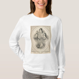 T-shirt Portraits de famille de Curtiss et de Todd