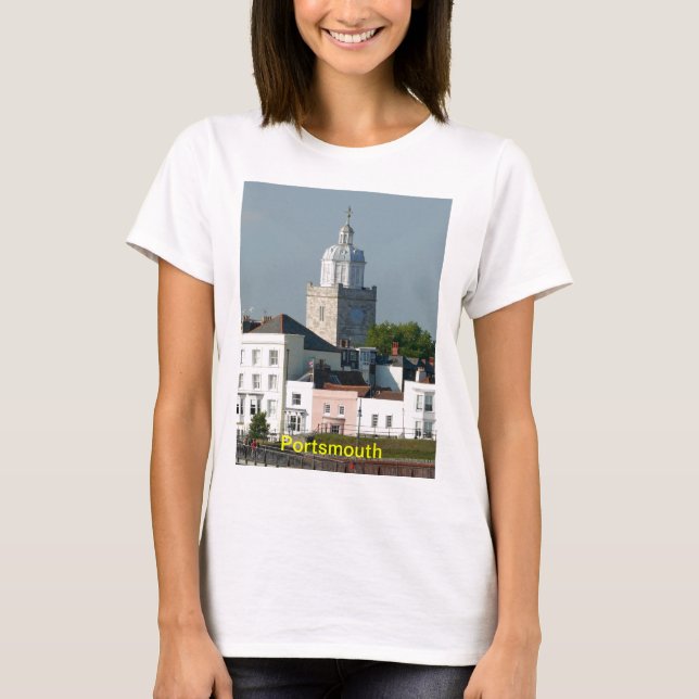T-shirt Portsmouth - Angleterre (Devant)