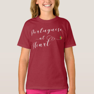 T-shirt Portugais Au Coeur, Portugal