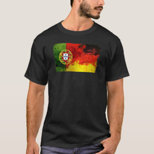 T-shirt Portugal Allemagne Fusion Football Sport Concours