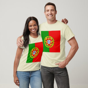 T-shirt Portugal Drapeau de haute qualité