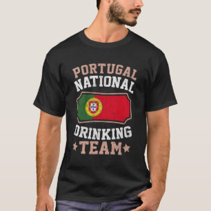 T-shirt Portugal Drapeau fier Portugais