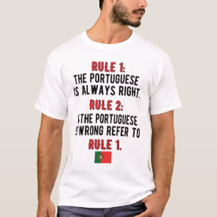 T-shirt Portugal Drapeau portugais