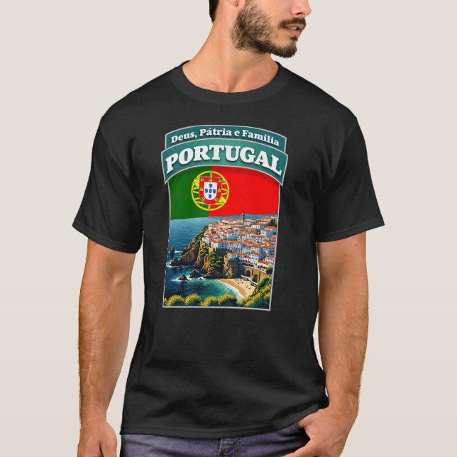 T-shirt Portugal Europe (Devant)