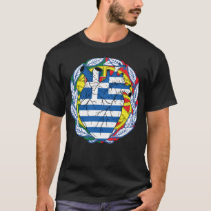 T-shirt Portugal Grèce