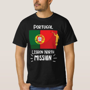 T-shirt Portugal Lisbonne Nord Mormon LDS Mission