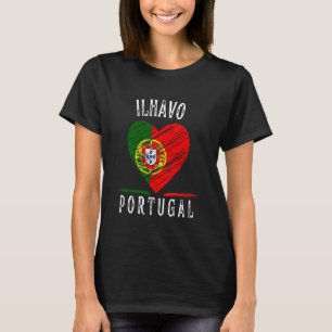 T-shirt Portugal Pavillon Coeur Ilhavo City