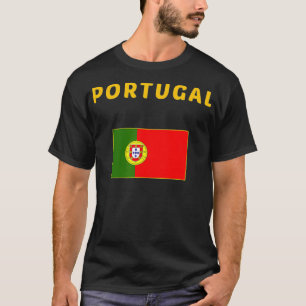 T-shirt Portugal Portugais Voyage Drapeau Cadeau Lisbonne