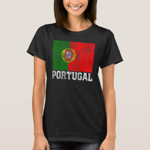 T-shirt Portugal Portugal Drapeau Fierté Racines Pays Fami