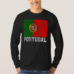 T-shirt Portugal Portugal Drapeau Fierté Racines Pays Fami