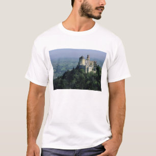T-shirt Portugal, Sintra, Palais de Pena, sur la Serra da