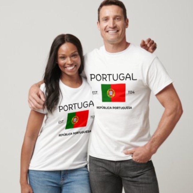 T-shirt Portugal Soccer Fan (Portugal 2026 • Soccer Fan • Est 1134 • Republica )