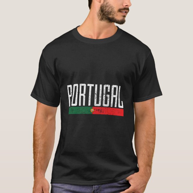 T-shirt Portugal Vintage (Devant)