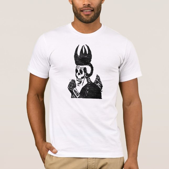 T-shirt Posada Bishop Calavera (Devant)