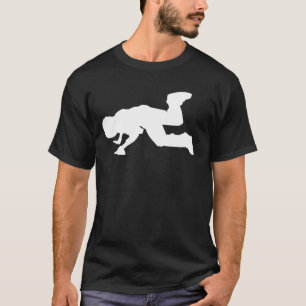 T-shirt Pose 2 de BBOY blanche