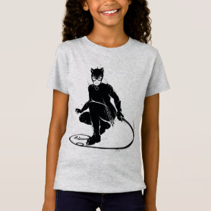 T-Shirt Pose à pinceau en encre Catwoman