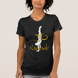 T-shirt Pose d'appui renversé de PixDezines/Namaste/Om