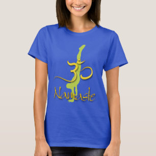 T-shirt Pose d'appui renversé de PixDezines/Namaste/Om