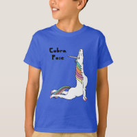 Pose de cobra de licorne de yoga