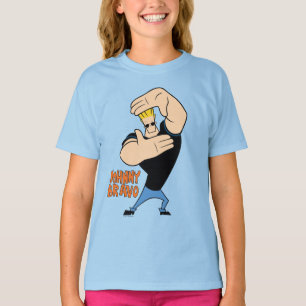 T-shirt Pose de trame photo Johnny Bravo