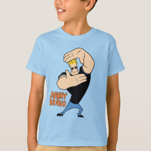 T-shirt Pose de trame photo Johnny Bravo