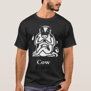 T-shirt Pose de yoga du visage de vache