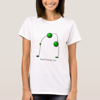 T-shirt Pose de yoga - pose ascendante d'arc de revêtement