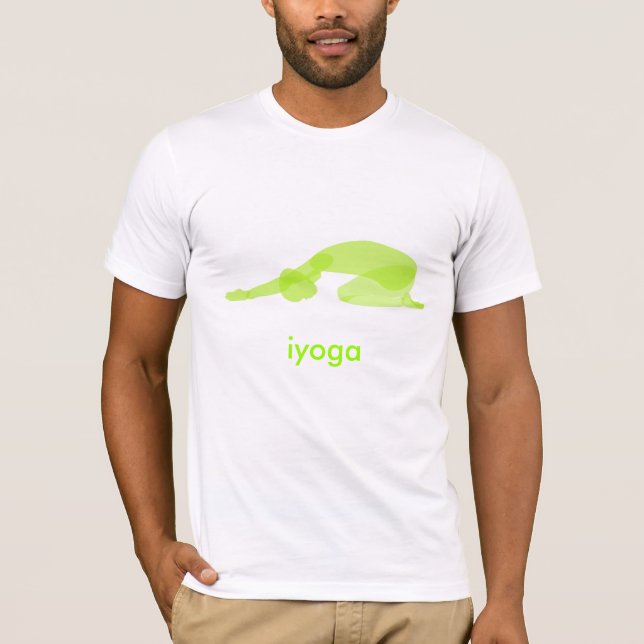 T-shirt pose de yoga, pose vers le bas (Devant)