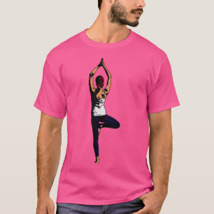 T-shirt Pose de yoga Vriksasana