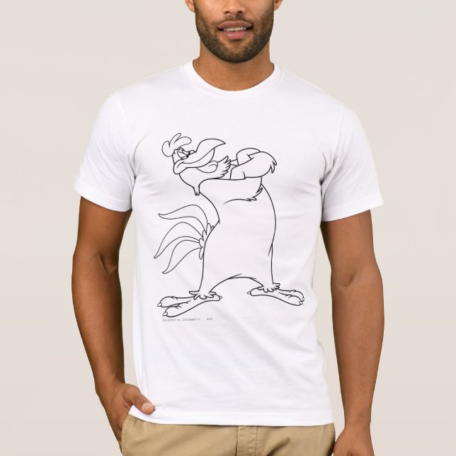 T-shirt Pose debout Foghorn Leghorn 2 (Devant)