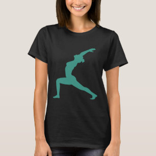 T-shirt Pose guerrière I Yoga Vector