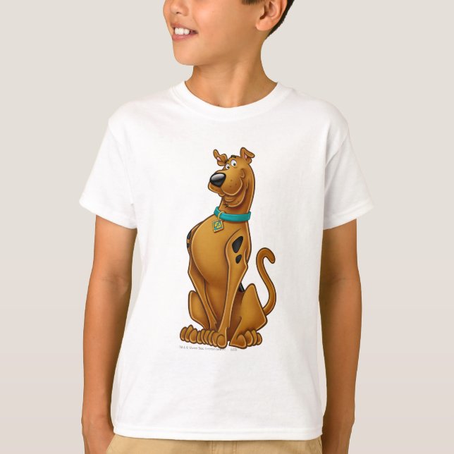 T-shirt Pose Scooby-Doo Airbrush (Devant)