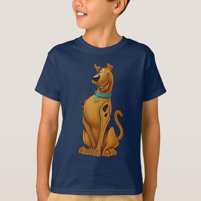T-shirt Pose Scooby-Doo Airbrush (Devant)