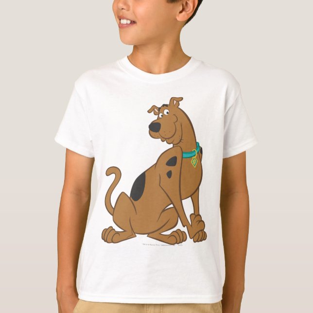 T-shirt Pose Scooby-Doo Bashful (Devant)