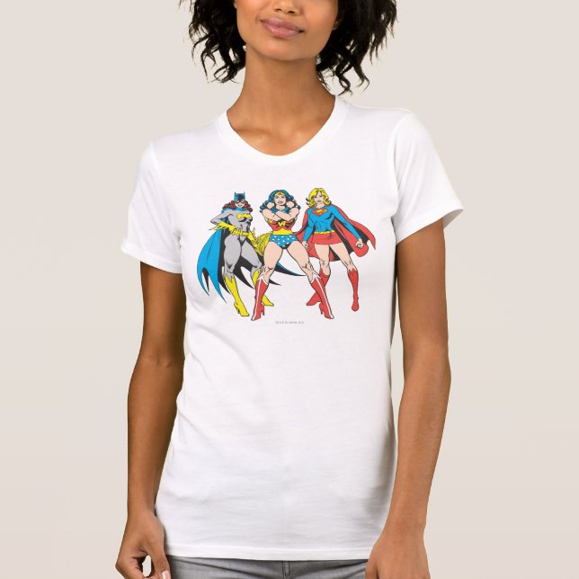 T-shirt Pose superhéroïne (Devant)