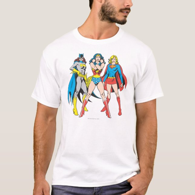 T-shirt Pose superhéroïne (Devant)