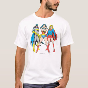 T-shirt Pose superhéroïne