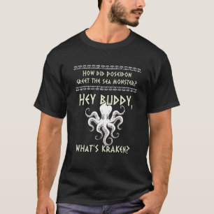 T-shirt Poséidon et la mythologie grecque antique Monster 