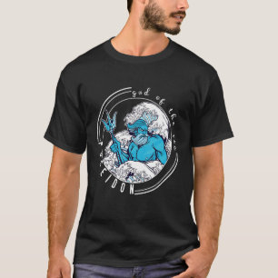 T-shirt Poséidon Grec DieuHéros Formation Dieu de la mer