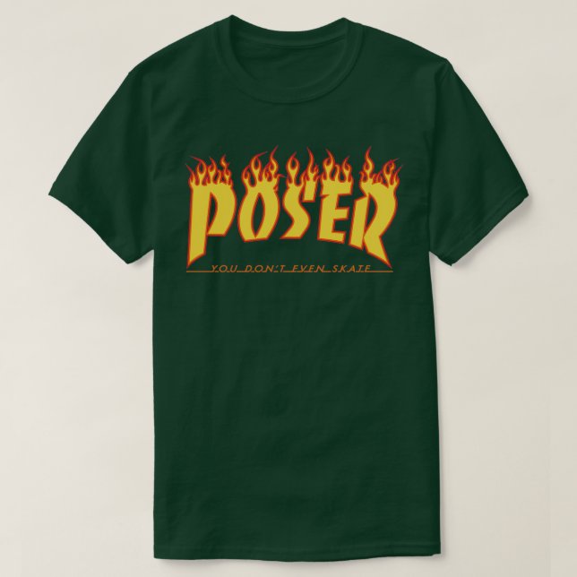 T-shirt Poser (Design devant)