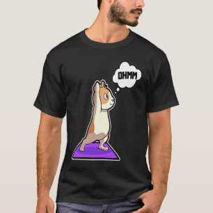 T-shirt Poses de yoga de hamster Sport Gymnastique Batteme