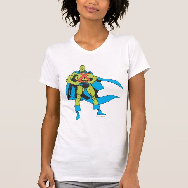 T-shirt Poses Martian Manhunter (Devant)