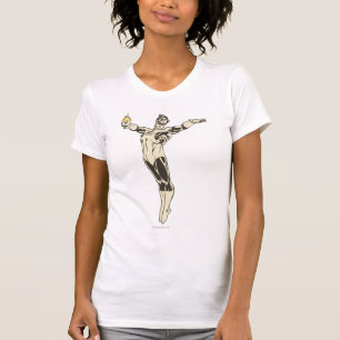 T-shirt Poses vertes de lanterne