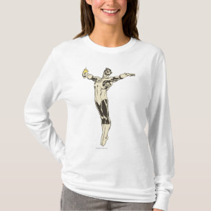 T-shirt Poses vertes de lanterne