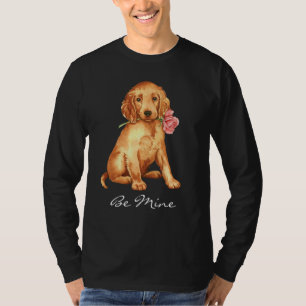 T-shirt Poseur irlandais de rose de Valentine