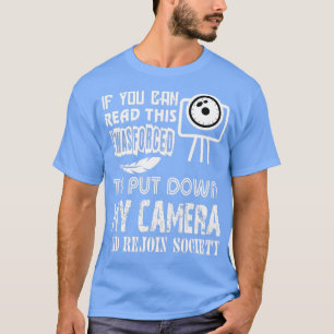T-shirt Posez Mon Appareil Photo Et Rejoignez La Société